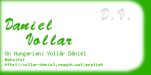 daniel vollar business card